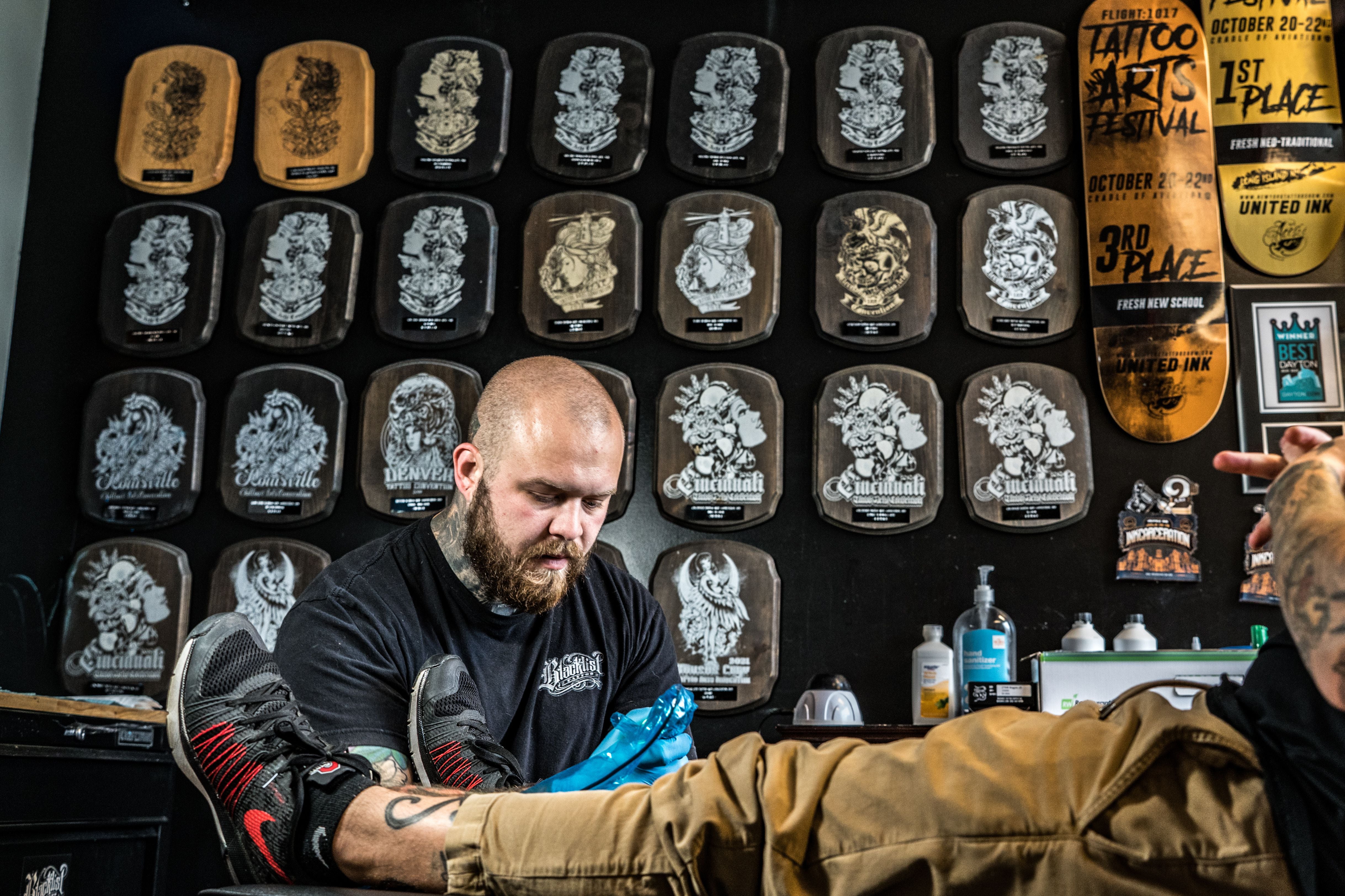 Best of Dayton: Meet Best Tattoo Artist Caleb Neff, who enjoys sharing his  passion in 'mecca of tattooing'