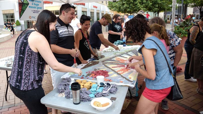 Dayton will be brimming with originality during Art in the City, a free arts and cultural festival held throughout downtown Saturday, Aug. 7 beginning at 11 a.m. FILE PHOTO 2019