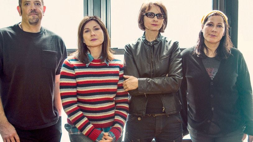 The Breeders, (left to right) Jim Macpherson, Kelley Deal, Josephine Wiggs and Kim Deal, currently features the same lineup that made the smash 1993 album,  Last Splash.  CONTRIBUTED