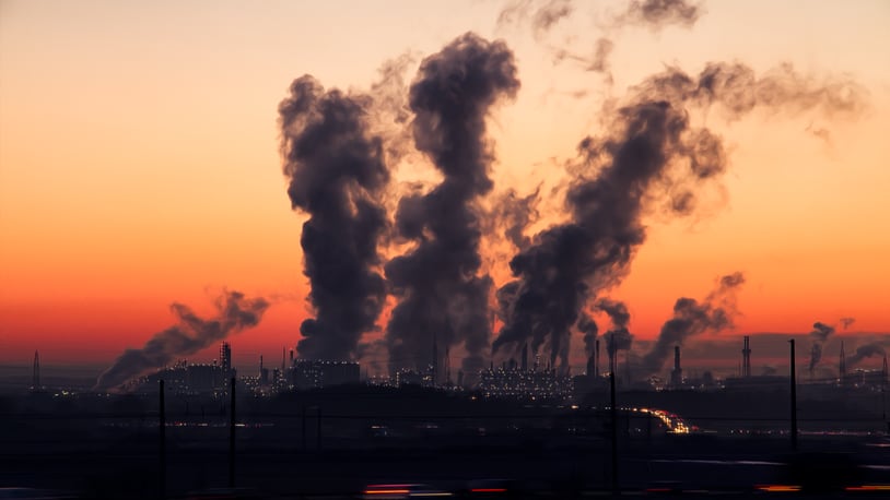 A new study finds babies exposed to air pollution in the womb have a higher risk for high blood pressure as children.