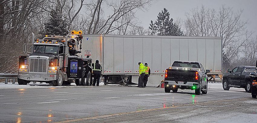 PHOTOS: Crashes on area highways after winter weather