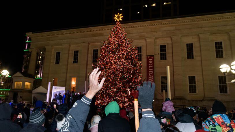 The 51st annual Dayton Holiday Festival featuring the Grande Illumination and Dayton Children’s Parade Spectacular in Lights was held in downtown Dayton on Friday, Nov. 24, 2023. Did we spot you there? TOM GILLIAM / CONTRIBUTING PHOTOGRAPHER