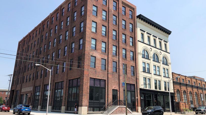 The Dayton Daily News will relocate to a new office suite in the Manhattan Building 601 E. Third St. in downtown Dayton. CORNELIUS FROLIK / STAFF