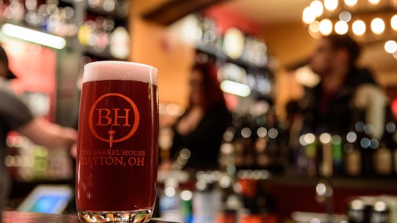The Barrel House hosted an International Women’s Day event on Friday, March 8, where nearly a dozen women who work at various levels in breweries throughout Ohio shared their experiences of working in a male-dominated industry. TOM GILLIAM / CONTRIBUTING PHOTOGRAPHER