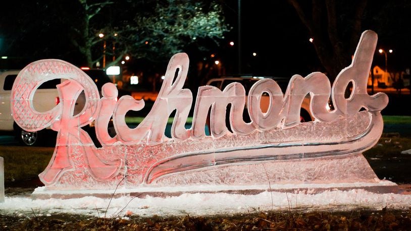 The Richmond, Indiana Meltdown Winter Ice Festival will be held in drive-through fashion this year.
