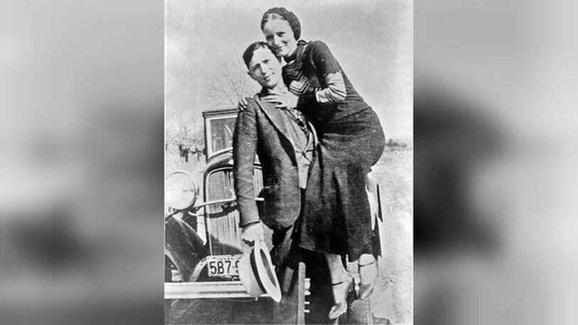 FILE PHOTO: Several items related to notorious outlaws Clyde Barrow and Bonnie Parker sold for more than $186,000 at a Boston auction.
