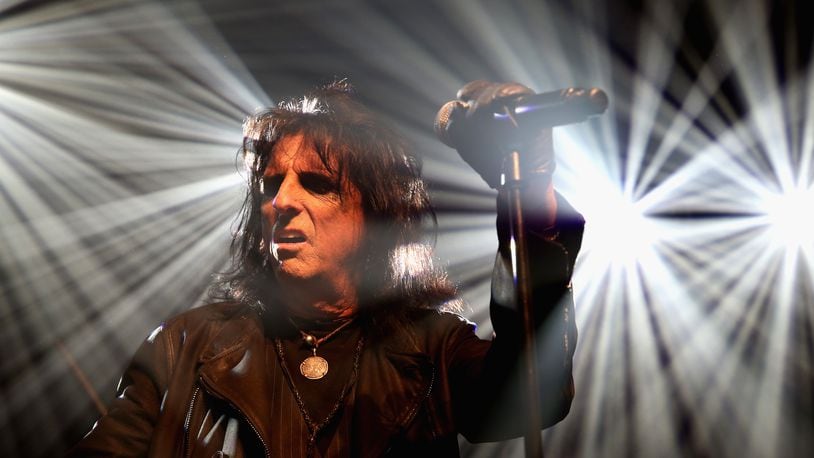 DETROIT, MI - APRIL 16:  Alice Cooper performs at John Varvatos Detroit Store Opening Party hosted by Chrysler on April 16, 2015 in Detroit, Michigan.  (Photo by Tasos Katopodis/Getty Images for John Varvatos)