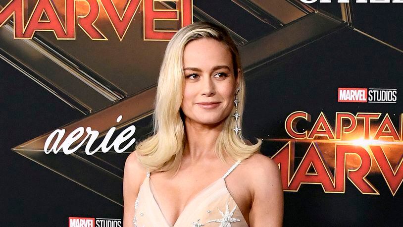 Brie Larson attends the Marvel Studios "Captain Marvel" premiere on March 04, 2019 in Hollywood, California. (Photo by Frazer Harrison/Getty Images)