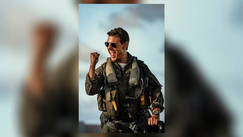 Tom Cruise as Capt. Pete "Maverick" Mitchell in "Top Gun: Maverick." (Scott Garfield/Paramount Pictures/TNS)