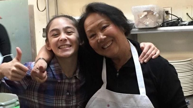 Mary Miller, right, with her granddaughter Ava Andary, is the founder or co-founder of four restaurants in the Dayton area. Ande she is our Daytonian of the Week. CONTRIBUTED